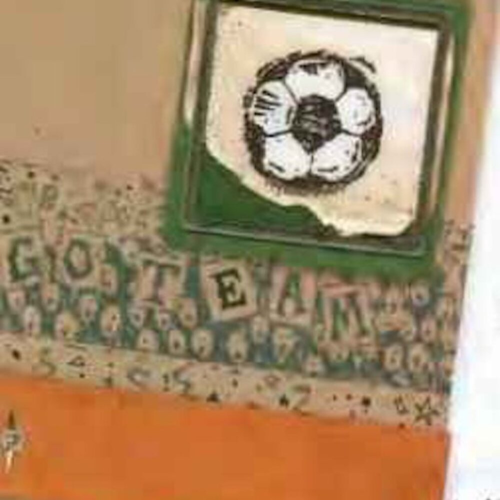 Stampin' Up! Lot of 2 Wooden Stamp Sets 2001 Old Glory 2004 Sporting Goods - Picture 6 of 7